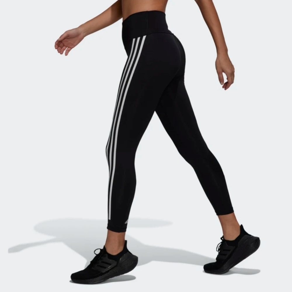 Adidas high rise 3 strip